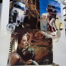 Star Wars Return Of Jedi 3 Posters 1983 Procter Gamble 17x 22 Leia R2D2 Ewok Vtg - £44.67 GBP