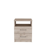 Nightstand Olienza, Bedroom, Light Gray - $158.99