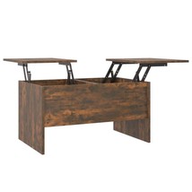 Modern Wooden Coffee Table With Lift Top Design &amp; Storage Compartments Wood - $81.96+