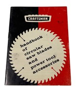 1971 Sears Craftsman Handbook of Circular Saw Blades Power Tool Accessor... - $10.12