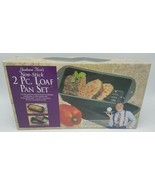 NOS Graham Kerr&#39;s Non-Stick 2 Pc. Loaf Pan Set NIP - $14.80