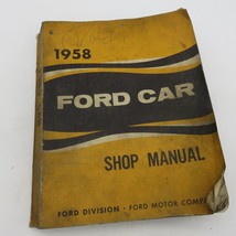 1958 Ford Car Shop Manual  7098-58 - $11.69
