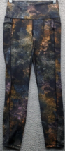 RBX Legging Women&#39;s S Multi Tie Dye Polyester Elastic Waist Seamed Back Pull On - £12.21 GBP