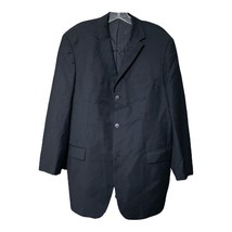 BOSS Hugo Boss Neiman Marcus Mens Navy Blue Blazer Sports Coat Size 42R - £23.58 GBP