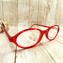 Candy Apple Red Oval Reading Glasses - 88601 47-19-135 +1.50 - £4.68 GBP