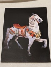 Coney Island Carousel Stein And Goldstein Postcard 1910 Pony 2000 Colorful Photo - £4.63 GBP