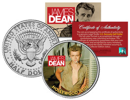 James D EAN *Hollywood Icon* Jfk Kennedy Half Dollar Us Coin Officially Licensed - £6.84 GBP