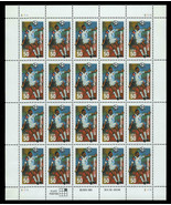 1994 50c U.S.A. World Cup Soccer, Sheet of 20 Scott 2836 Mint F/VF NH - $20.00