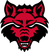 Arkansas State Red Wolves NCAA Football Vinyl Decal for laptop, window or vehicl - £1.95 GBP+