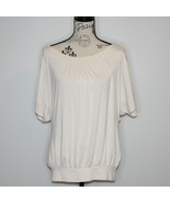 RW&amp;CO Women&#39;s Ivory Top Shirt size S - $5.89