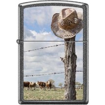 Zippo Lighter - Cattle Ranch Iron Stone - 854446 - $30.56