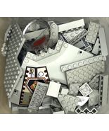 Lego 100 Piece Vintage Grey Lego lot full of bricks and blocks  Legos - $13.95