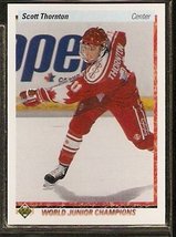 Team Canada Maple Leafs Scott Thornton RC Rookie Card 1990 Upper Deck #459 - £0.39 GBP