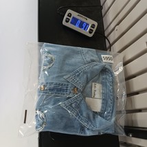 Vintage Bobbie Brooks Women's Blue Denim Short Sleeve Shirt Embroidery Chest 40" image 8