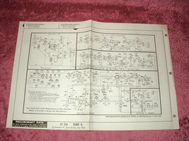WESTINGHOUSE Television Chassis Schematic  H-601K12, H602K12, H-610T12, ... - $6.00