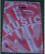 Reach, Puedes Llegar, Gloria Estefan, Diane Warren  1996  OLD SHEET MUSIC - $112.05 MXN