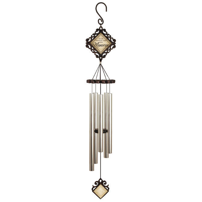 Carson Vintage Collection Wind Chimes Memories Yard Outdoor Inspirational Decor - $45.46