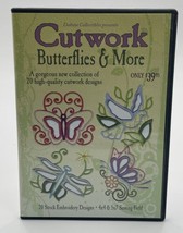 Dakota Collectibles Embroidery Design CD Cutwork Butterflies &amp; More  - $14.20