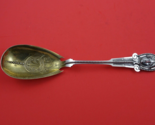Medallion by Wood and Hughes Sterling Silver Berry Spoon GW  9&quot; - $385.11