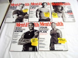 10 Men&#39;s Health Magazines Lebron James, Jamie Foxx, Matthew McConaughey - £15.97 GBP