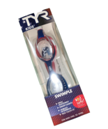 TYR Kids Youth SWIMPLE USA Goggles Ages 3-10 Red, White And Blue - $11.76
