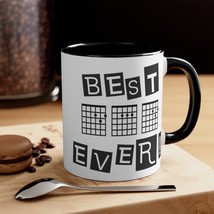Best DAD Ever - 11oz Mug for Dad, Father&#39;s Day, Grandpa, Musicians, Guitarists - £15.94 GBP
