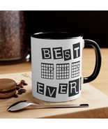 Best DAD Ever - 11oz Mug for Dad, Father&#39;s Day, Grandpa, Musicians, Guit... - £15.80 GBP