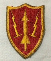 1964 US Army Air Defense Command Patch Red Gold Original Issue Cut Edge ... - £5.20 GBP