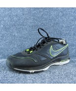 Nike Max Air Women Sneaker Shoes Black Synthetic Lace Up Size 8.5 Medium - £19.46 GBP