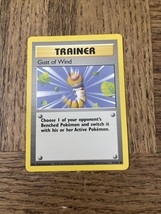 1999 Pokemon Trainer Card Gust Of Wind 93/102 - $91.22 MXN