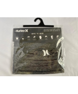 Hurley Breathable Neck Gaiter Face Mask with Ear Loops, Grey, New  - £9.23 GBP