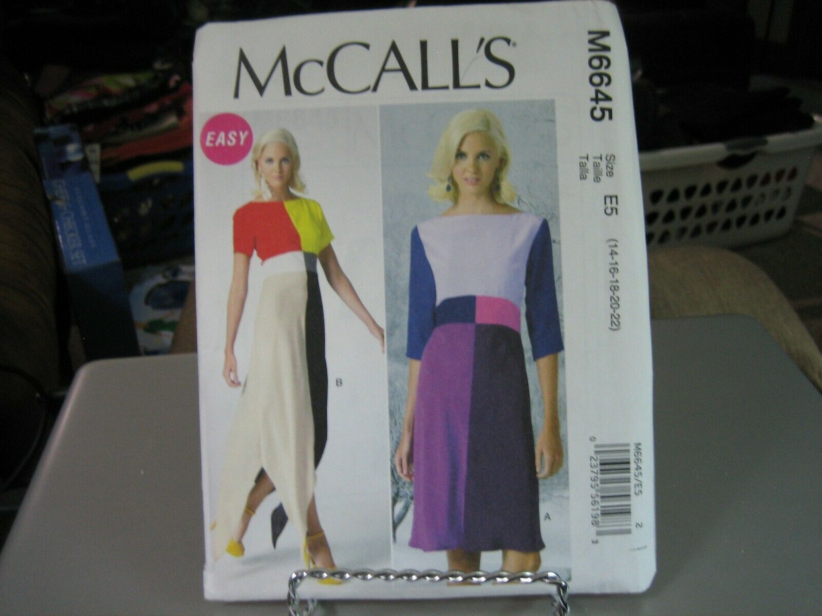 McCall's M6645 Misses Dresses Pattern - Size 14/16/18/20/22 - $11.01