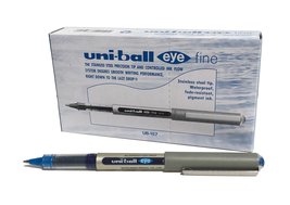 uni-ball UB-157 Eye Rollerball Pens. Premium Fine 0.7mm Ballpoint Tip fo... - £16.43 GBP
