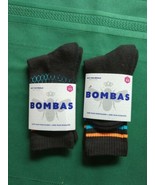 BOMBAS LOT OF 2- BLACK CREW SOCKS SIZE YOUTH XS NWT PERFORMANCE FOOTBED ... - £6.13 GBP