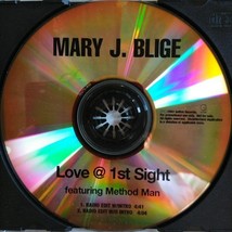Mary J. Blige Feat Method Man - Love @ 1ST Sight U.S. Promo CD-R 2003 Rare Htf - £10.44 GBP
