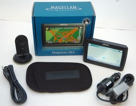 Magellan Roadmate SE4 Car Lifetime-Traffic Set GPS Bluetooth USA/Canada Maps WOW - £37.54 GBP