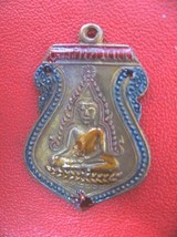 Magic Holy Buddha-Chinnarat-Long-Ya Talisman Protective Lucky Life Thai ... - $35.99