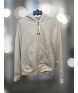 NEW Beige SOFT Hoodie Zip Up Fleeced Lined Amazon Essentials Size XS Unisex - $41.01 CAD