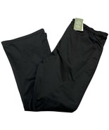 H&amp;M Ski Pants Women 18 Black 2 Layer Fleece Lined Water Repellent Hiking... - $27.28