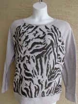 New Just My Size 1X Glitzy Graphic 50/50 Blend Cozy Lighter Weight Sweat... - £5.47 GBP