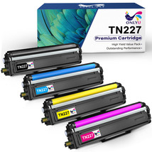 4Pk Tn227 Tn223 Toner For Brother Mfc-L3750Cdw Hl-L3230Cdw Hl-L3270Cdw Printer - £62.94 GBP