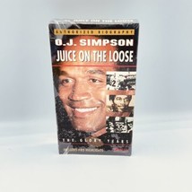 O.J. Simpson - Juice on the Loose VHS 1994 Authorized Biography NFL Foot... - £38.98 GBP