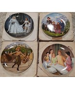 Walt Disney Knowles Collector Plates Sound Of Music Set Of 4 W/ COA Mari... - $49.45