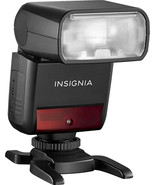 NEW Insignia NS-DCF200C Compact TTL Flash for Canon Cameras Black hot shoe - £47.83 GBP