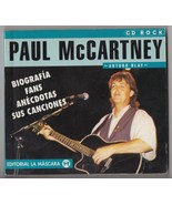 Paul mccartney book spanish 1997 Arturo Blay Editorial mask beatles book - £6.85 GBP