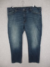 Levis Men&#39;s 541 Jeans Straight Leg High Rise Size 46 x 32 Distressed - £22.43 GBP