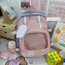 Kawaii School Backpack for Girls Laptop 14 Inches Cute Ita Bag Backpack for 20cm - £37.01 GBP