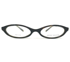 Anne Klein Petite Eyeglasses Frames AK8062 166 Brown Round Full Rim 49-16-135 - £40.28 GBP