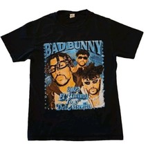 Bad Bunny Rap T Shirt Small 2022 El Ultimo Tour del Mundo Concert Merch ... - $92.15