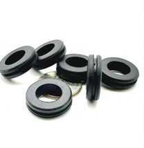 3/4&quot; Rubber Grommets with 1/2&quot; ID for 1/16&quot; Thick Groove Close out Last one - £8.37 GBP